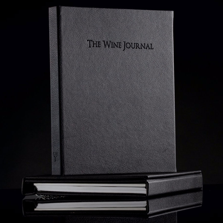 The Wine Journal - Tasting Notebook - Black