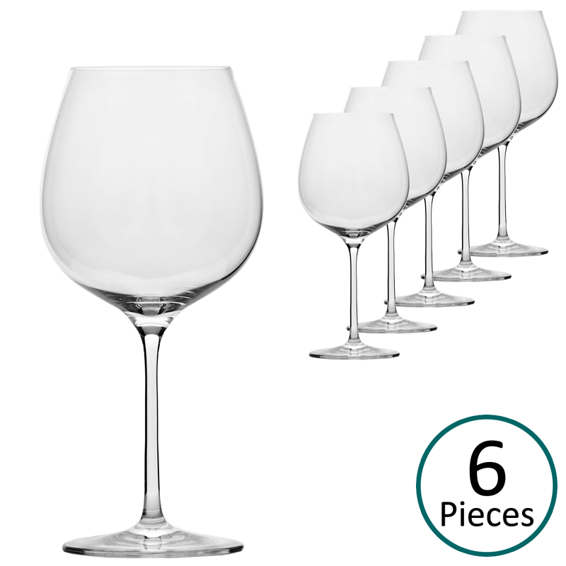 Glass & Co In Vino Veritas Burgundy Glass - Set of 6