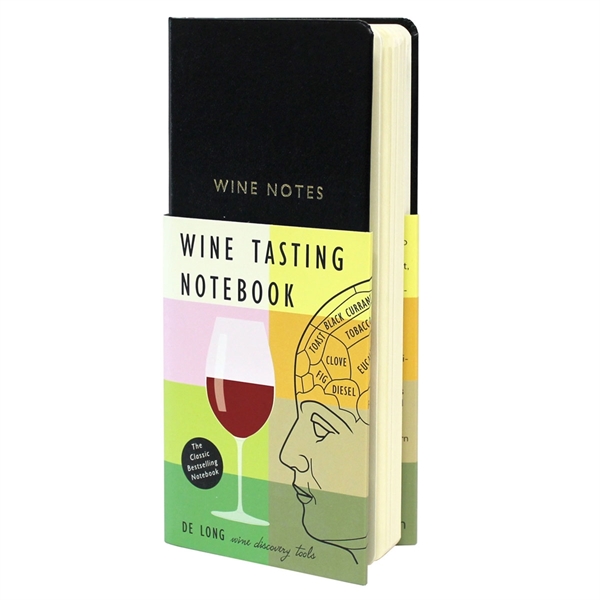 De Long’s Wine Tasting Notebook - Hard Bound
