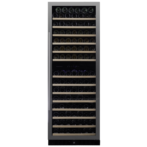 Dunavox Wine Cabinet Grande - 2-Temperature Freestanding - Stainless Steel DX-181.490SDSK