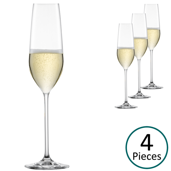 Schott Zwiesel Fortissimo Champagne Glasses / Flute - Set of 4