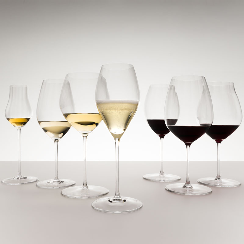 High-quality crystal wine glasses 