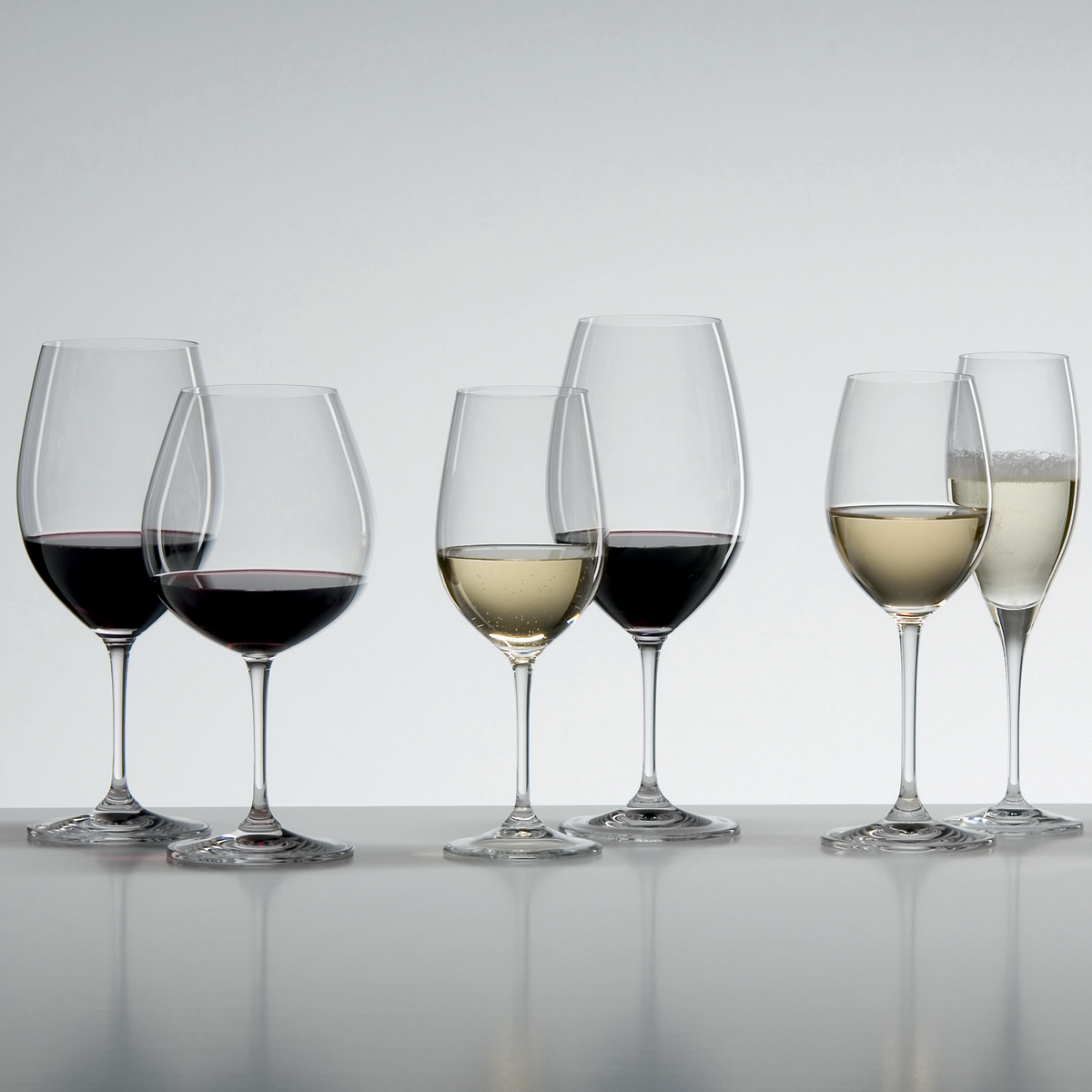High-quality crystal wine glasses 