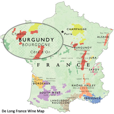 Glassware for Burgundy wines