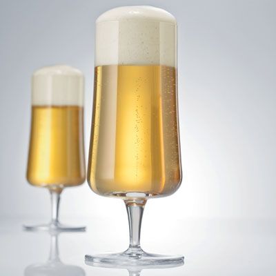 Schott Zwiesel Beer Basic Small Stemmed Pilsner Beer Glasses - Set of 6