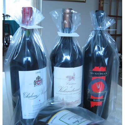 Magnum Wine Bottle Cellar Sleeves / Bags - Set of 100