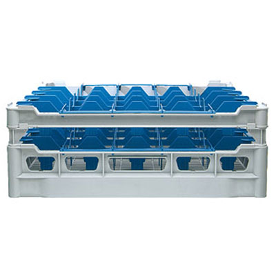 Fries Glass Washer Tray 500 x 500mm - 25 Glasses - 90mm Cell