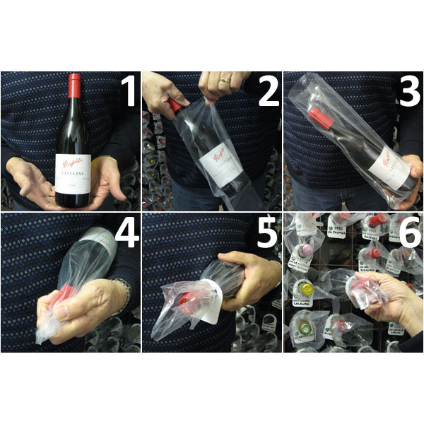 Magnum Wine Bottle Cellar Sleeves / Bags - Set of 100