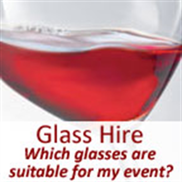 View more glass hire from our Wine Glass Hire – Which wine glasses are suitable for my event? range