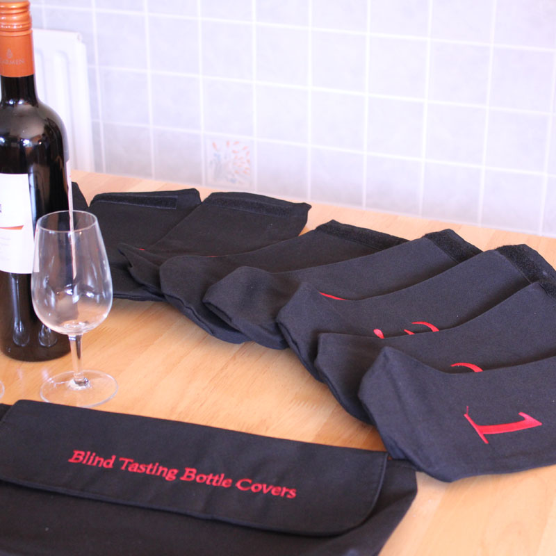 Blind Wine Tasting Bottle Sleeves / Covers 1-10