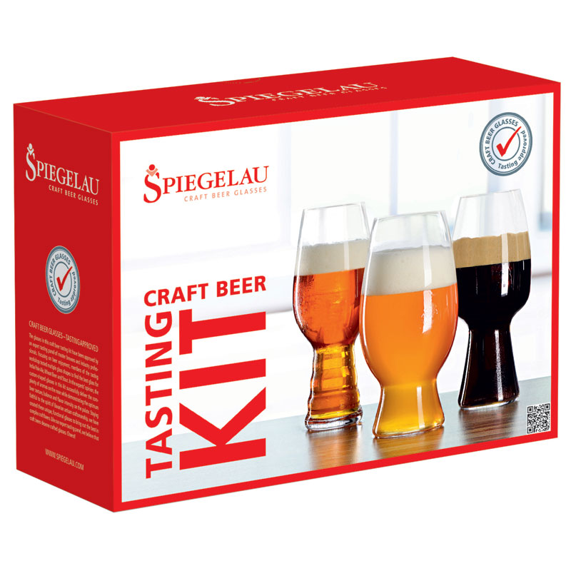 Spiegelau Craft Beer Glass Tasting Kit - Set of 3