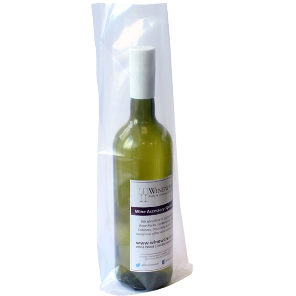 Standard Wine Bottle Cellar Sleeves / Bags - Set of 100