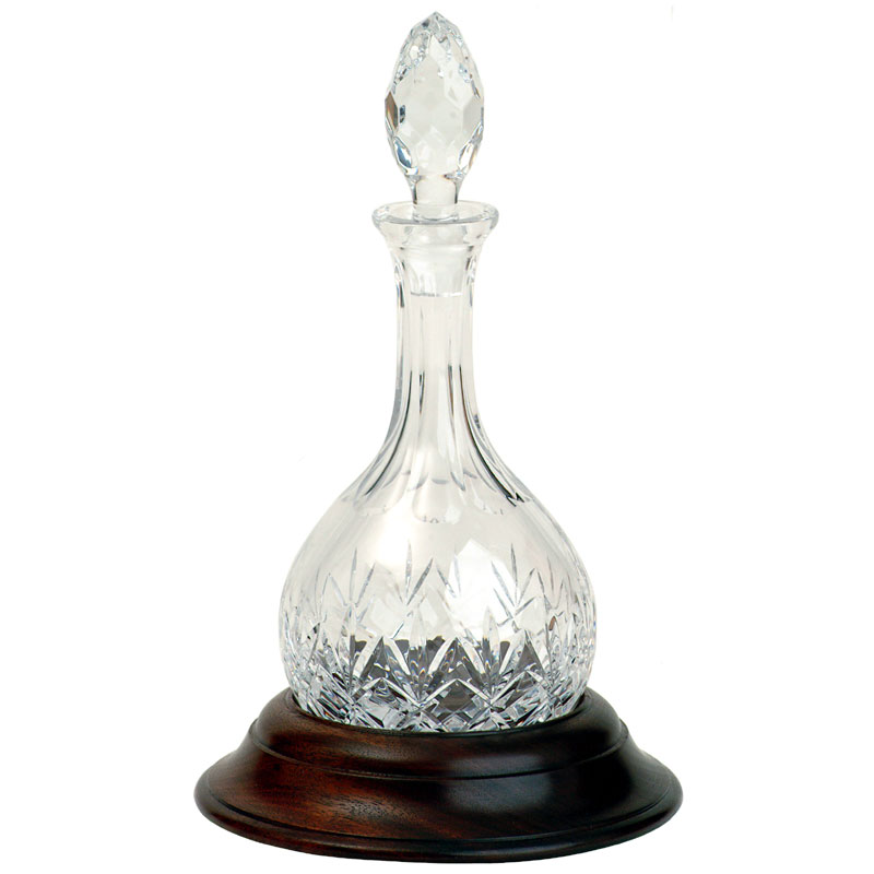 Port Hogget Crystal Wine Decanter with Base 750ml
