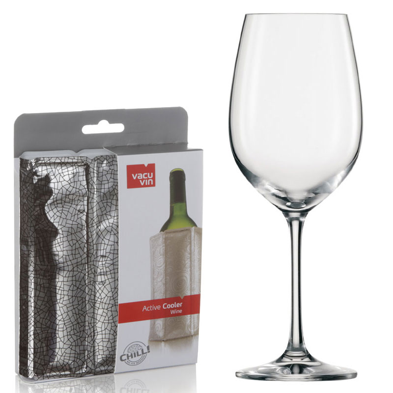 White Wine Glassware & Accessory Set
