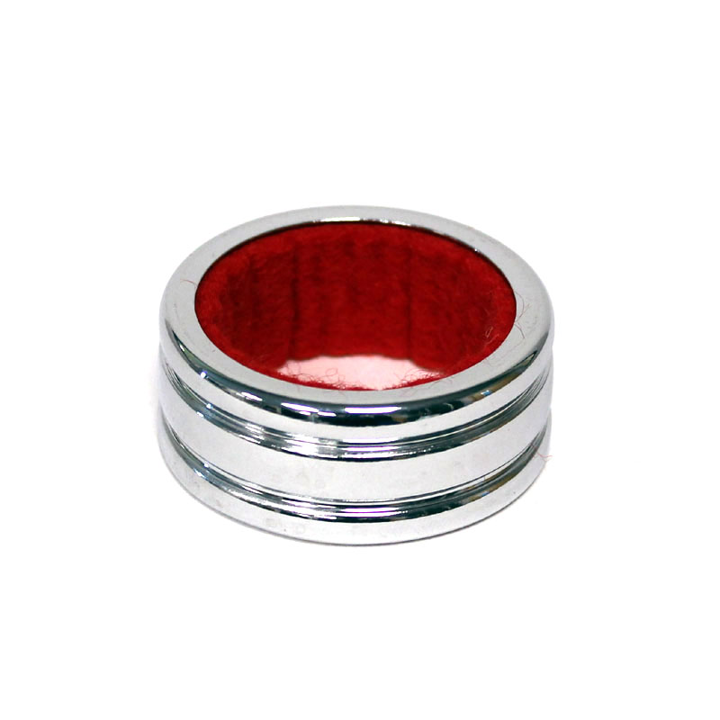Chrome Plated Wine Bottle Drip Ring