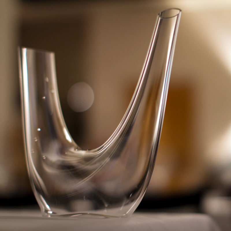 Eisch Glas Crystal Loop Wine Decanter 1L