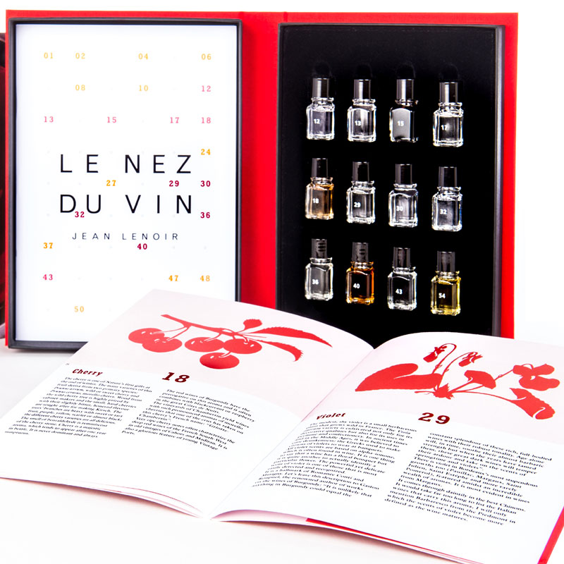 Le Nez Du Vin - 12 Aromas Red Wine - Wine Aroma Kit