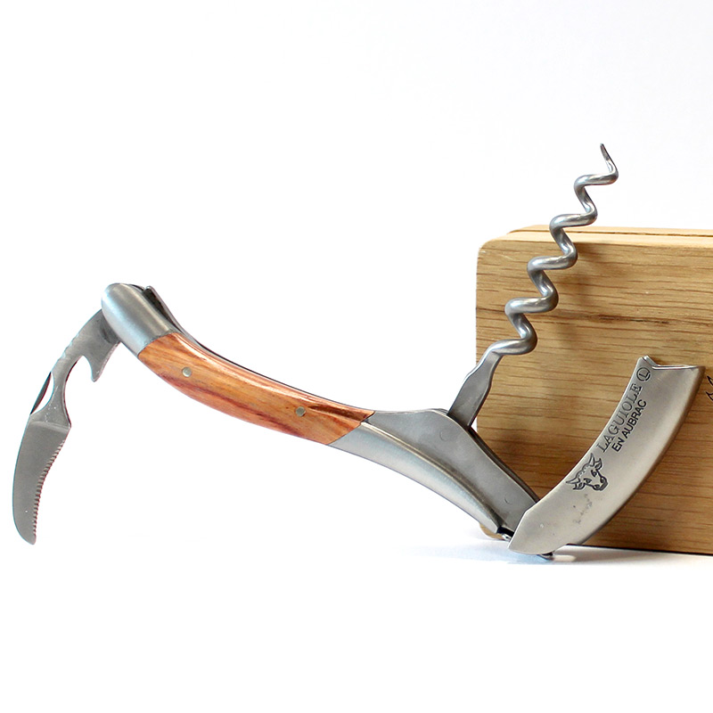 View more how to use a double lever corkscrew from our Laguiole Hand Crafted Corkscrews range