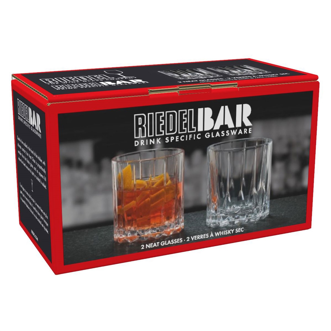 Riedel Bar Drink Specific Neat Tumbler - Set of 2 - 6417/01