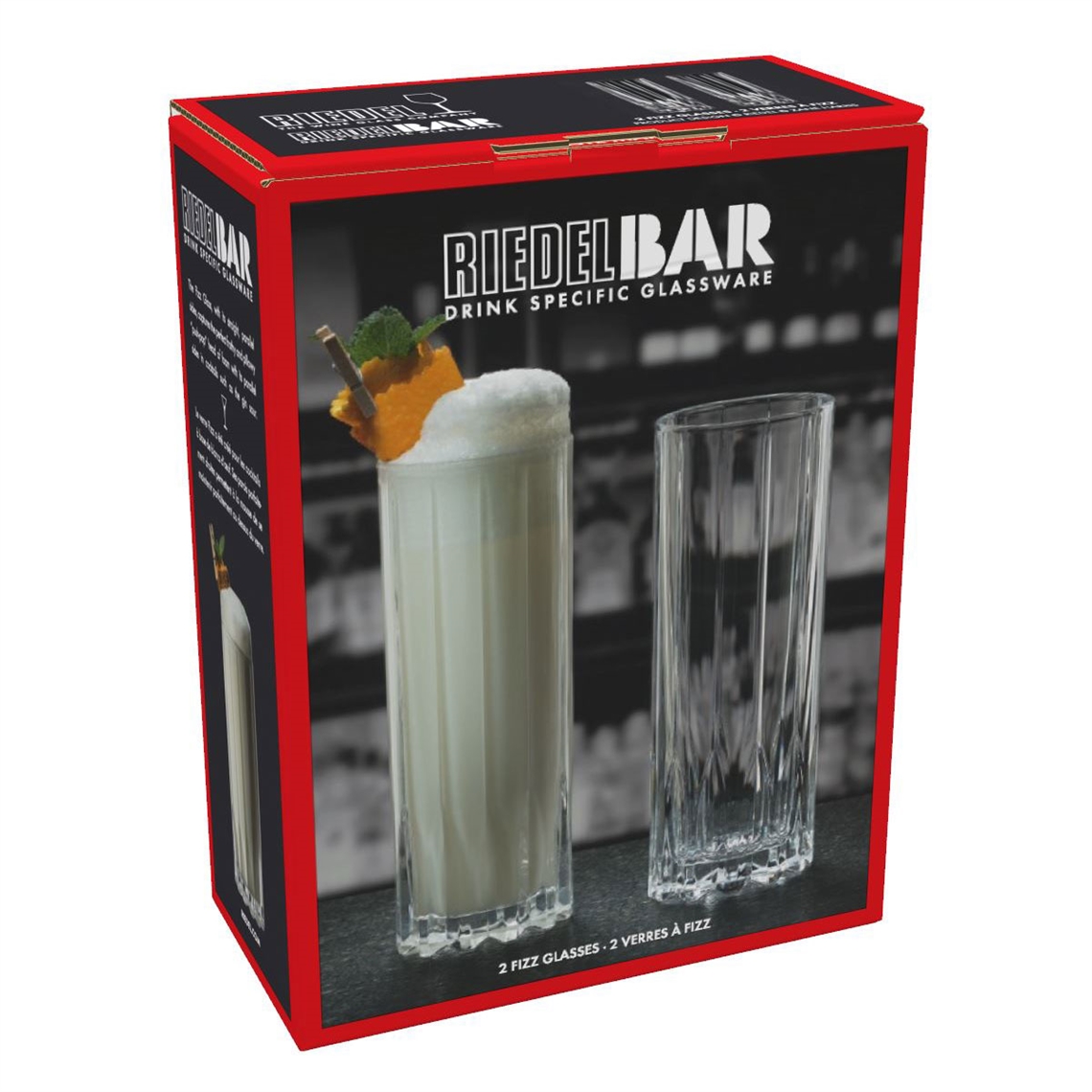 Riedel Bar Drink Specific Fizz Highball Tumbler - Set of 2 - 6417/03