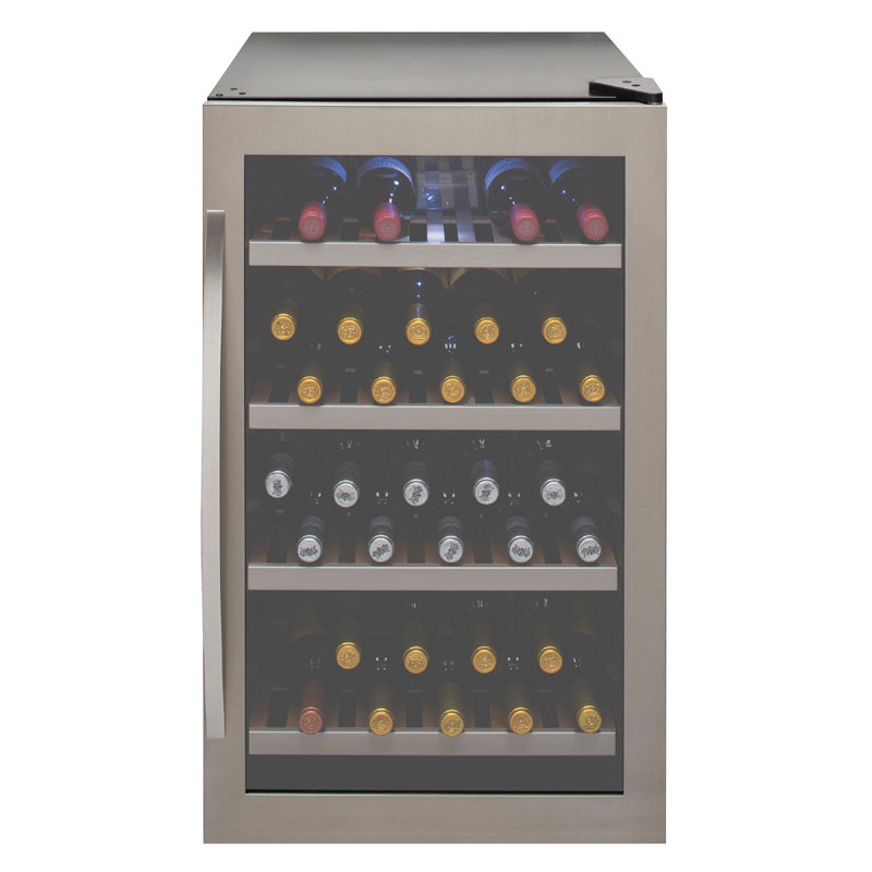 Caple Wine Cabinet Classic - Single Temperature Freestanding - Stainless Steel WF334