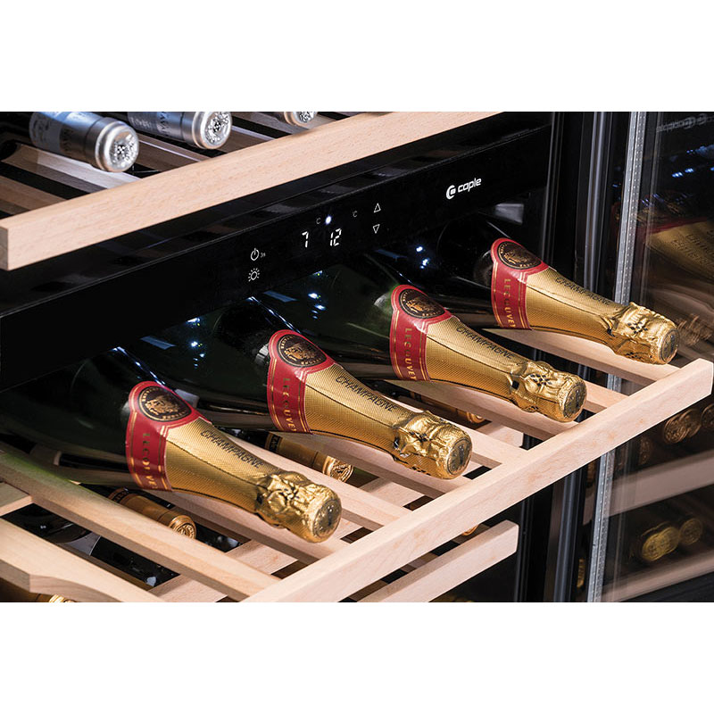 Caple Wine Cabinet Sense - 2 Temperature Slot-In - Gunmetal Wi6135GM