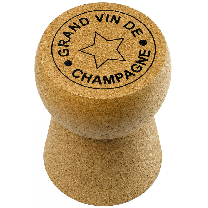 XL Giant Champagne Cork - Side Table - Grand Vin De Champagne