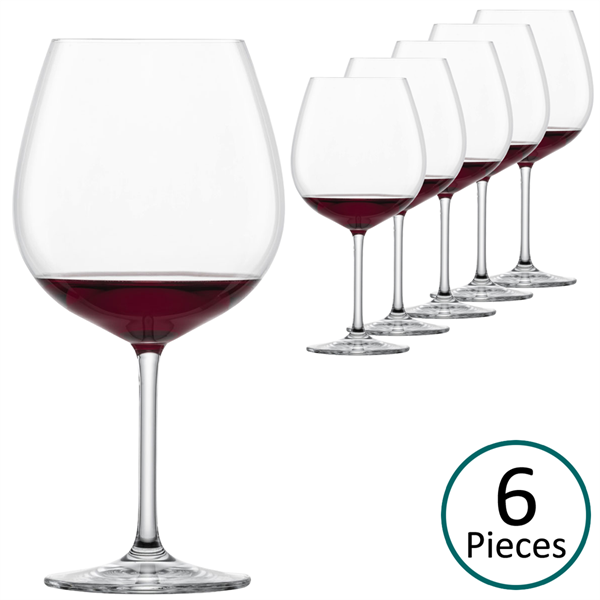 Set of 4 23 oz Red Wine Goblet Beverage Glass Cup Isla by Godinger 