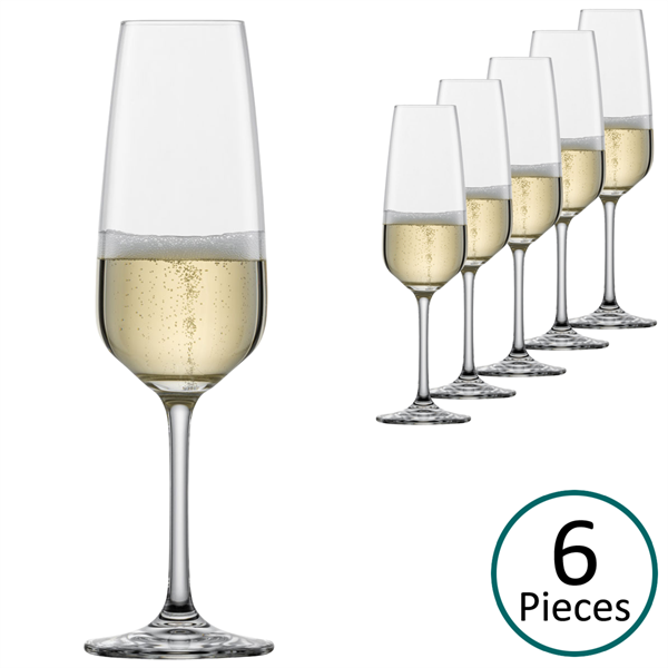 Schott Zwiesel Taste Champagne Glasses / Flute - Set of 6