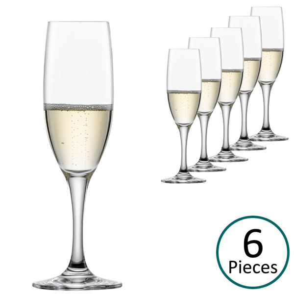 Schott Zwiesel Mondial Champagne Glasses / Flute - Set of 6