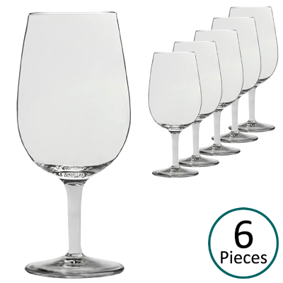 Luigi Bormioli ISO Type Wine Tasting Glasses 41cl - Set of 6