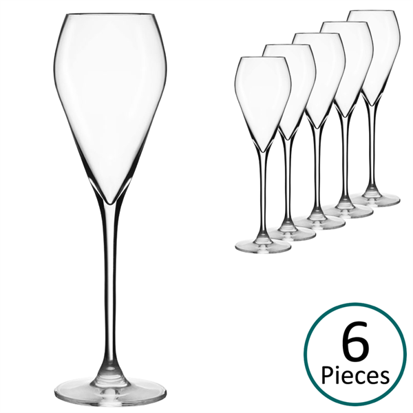 Lehmann Glass Excellence Champagne / Sparkling Wine Glass 160ml - Set of 6