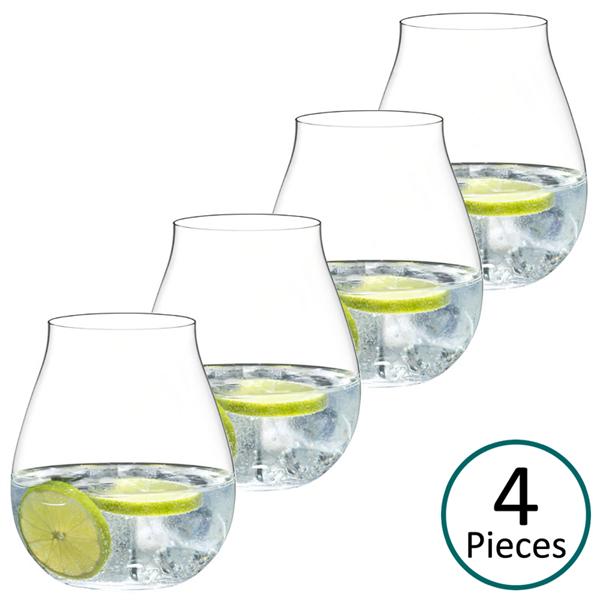 Riedel Stemless Gin & Tonic Glasses - Set of 4 - 5414/67