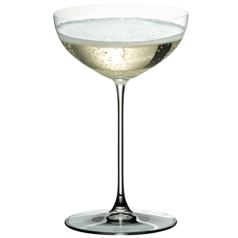 Riedel Veritas Champagne Saucer / Moscato / Martini Glass - Set of 2 - 6449/09