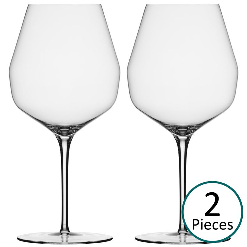 Mark Thomas Double Bend Red Expression Wine Glass - Set of 2