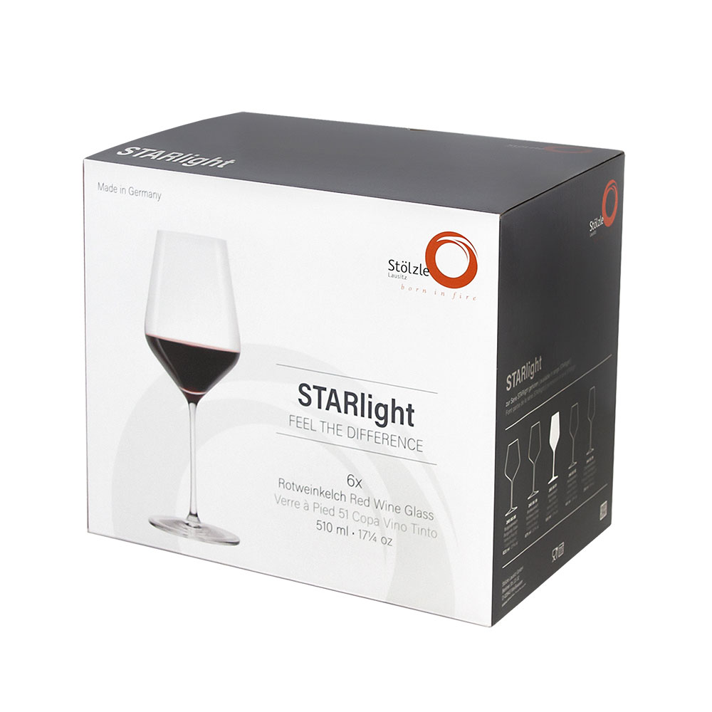 Stolzle STARlight Red Wine Glass - Set of 6