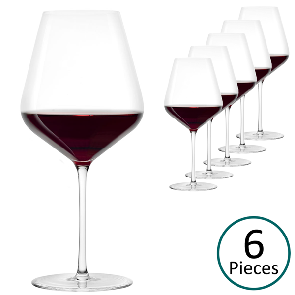 Stolzle STARlight Burgundy Red Wine Glass - Set of 6