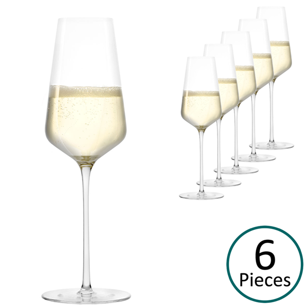 Stolzle STARlight Champagne / Sparkling Wine Glass - Set of 6