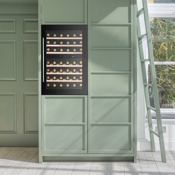 Caple Wine Cabinet Sense - 2 Temperature Slot-In - Black WC6521