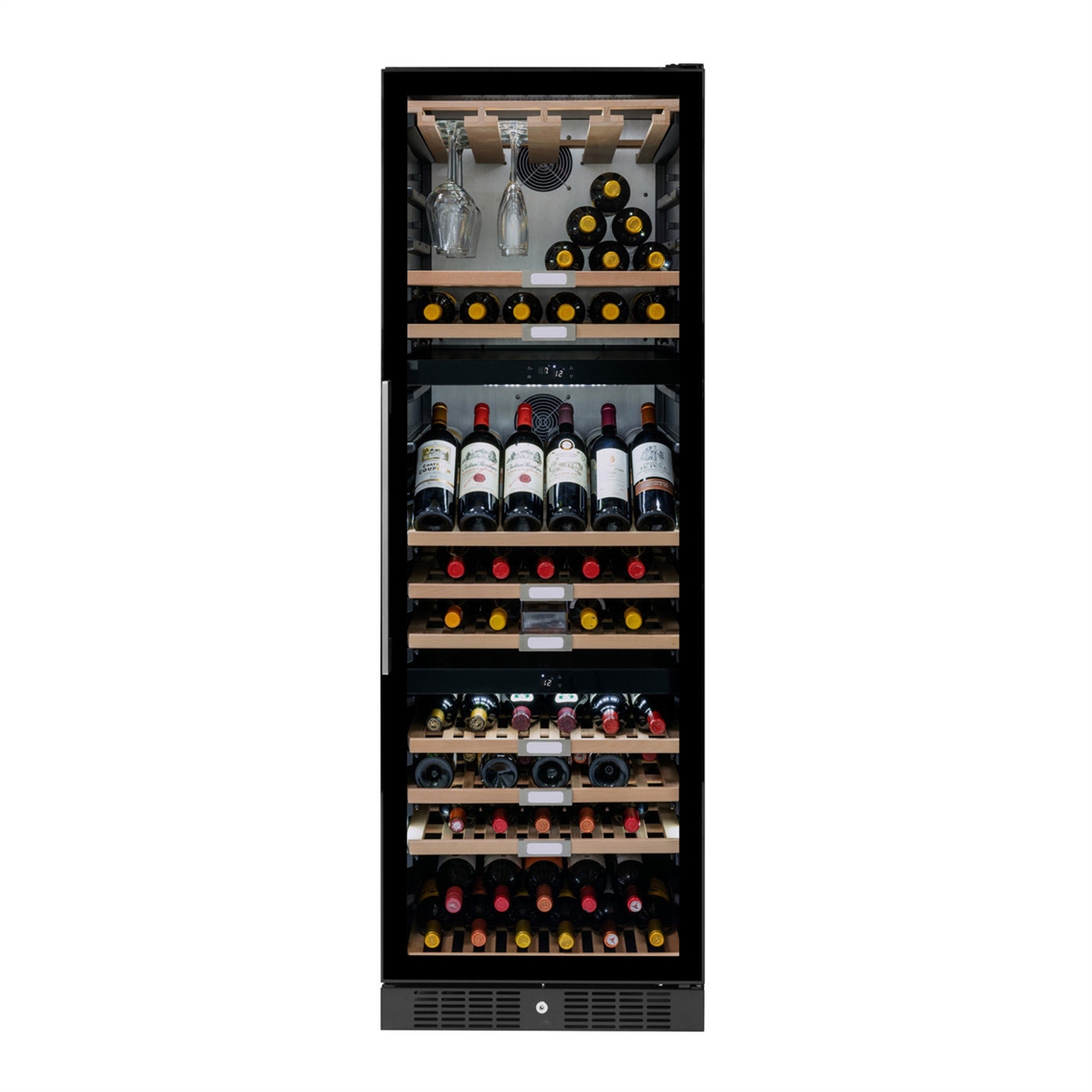Caple Wine Cabinet Sense - 3 Temperature Freestanding - Black WF1553