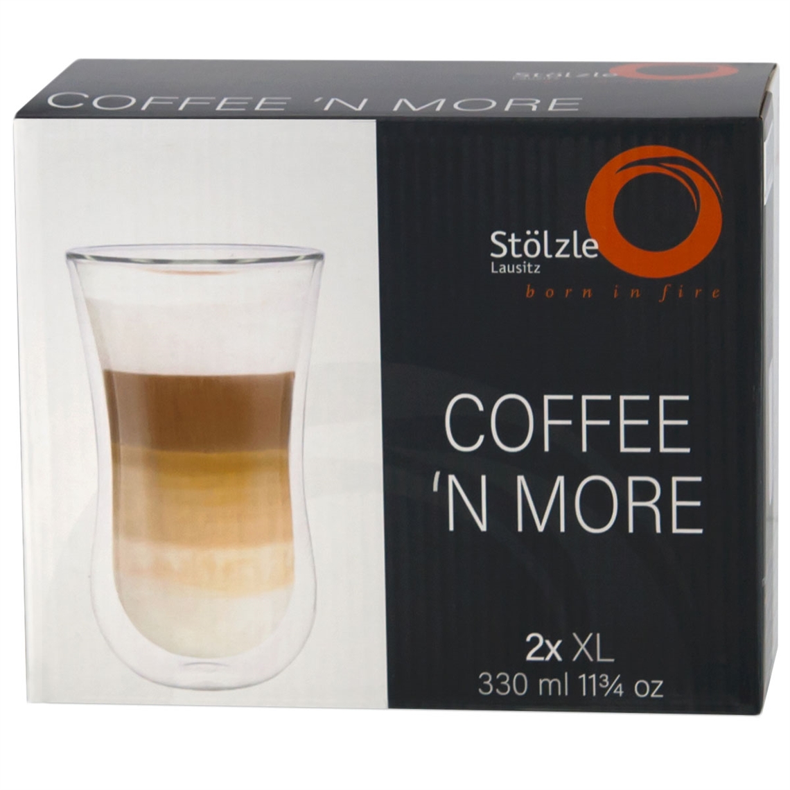 Stolzle Coffee N More XL Cup - Set of 2