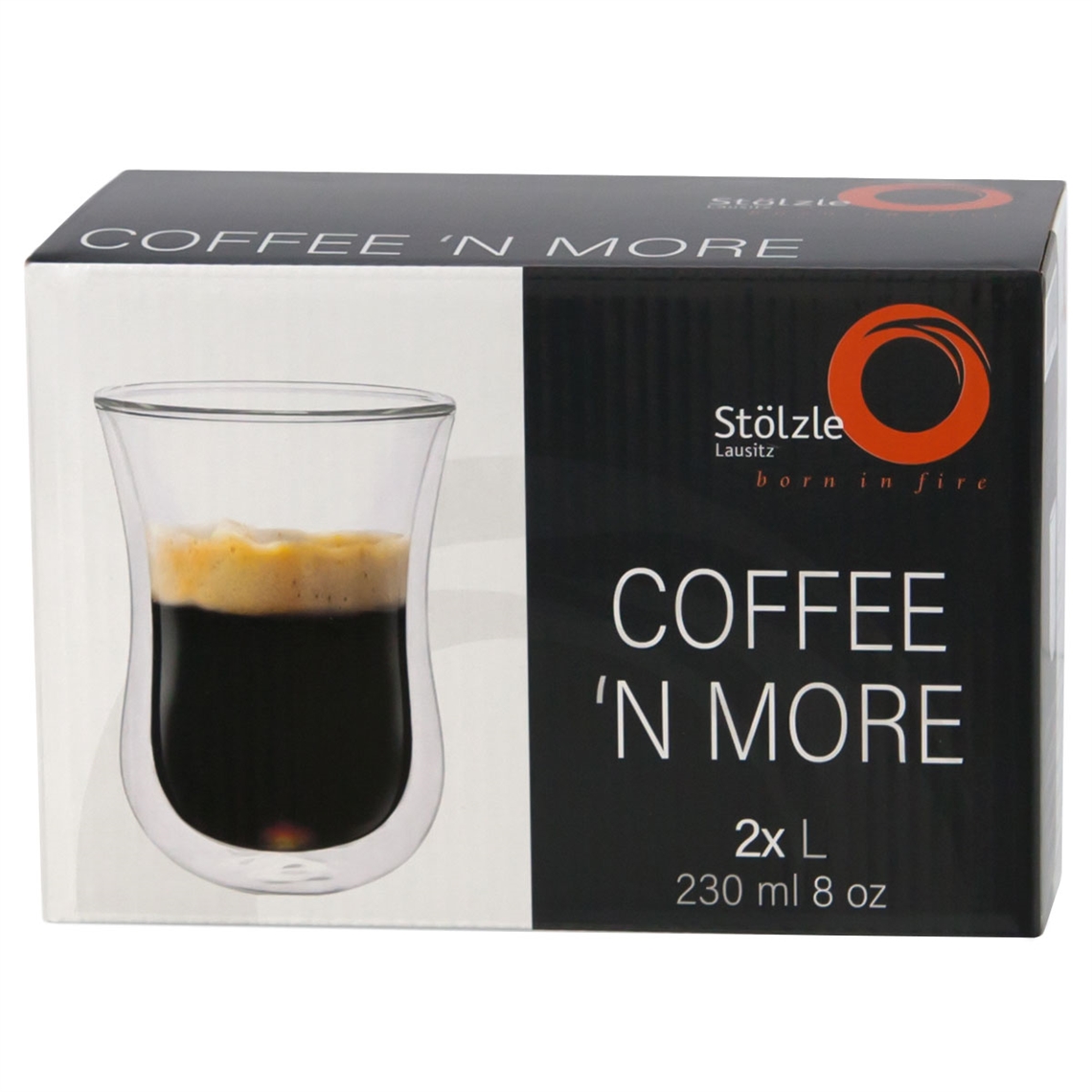 Stolzle Coffee N More Large Cup - Set of 2