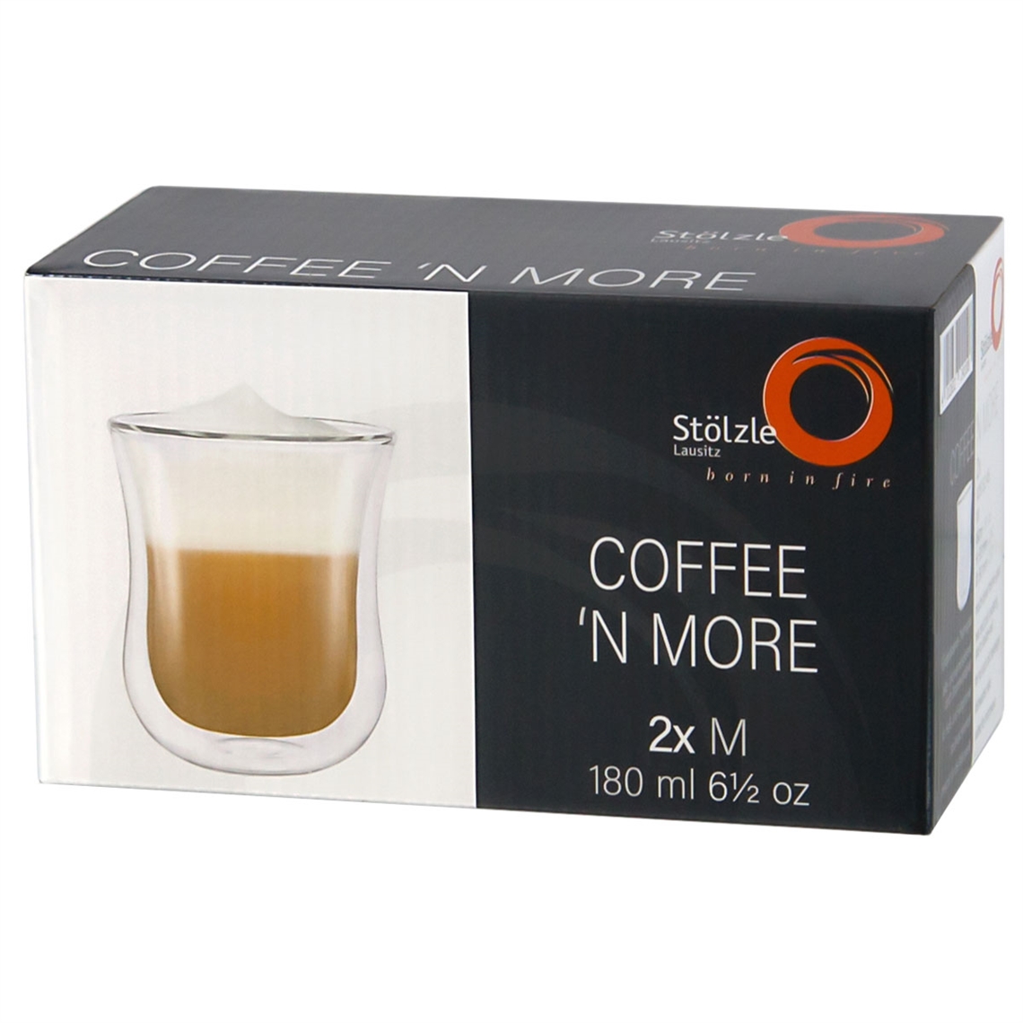 Stolzle Coffee N More Medium Cup - Set of 2