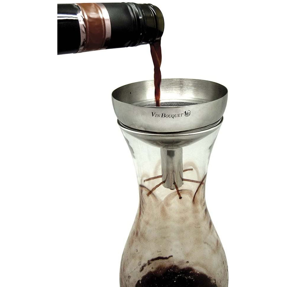 Vin Bouquet Wine Decanting Funnel – With Filter