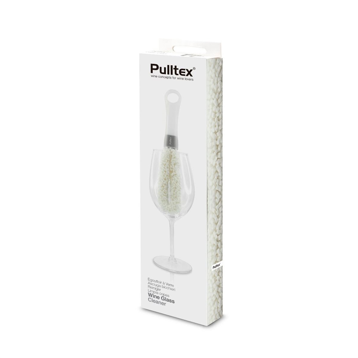 Pulltex Wine Decanter Brush & Glass Cleaning Brush - Set of 2