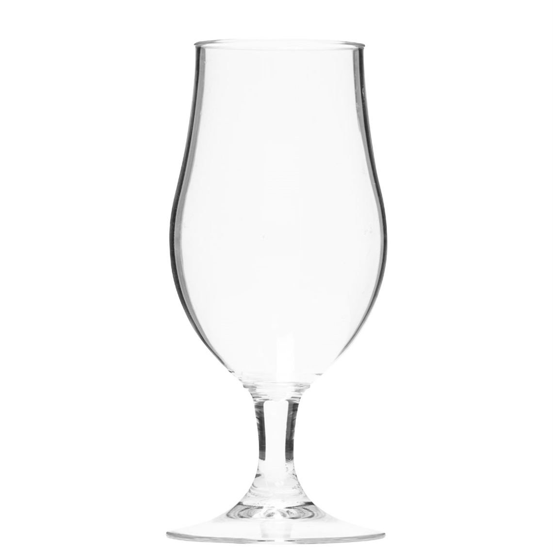 Tritan Plastic Reusable Beer Glass Tulip 400ml - Set of 6