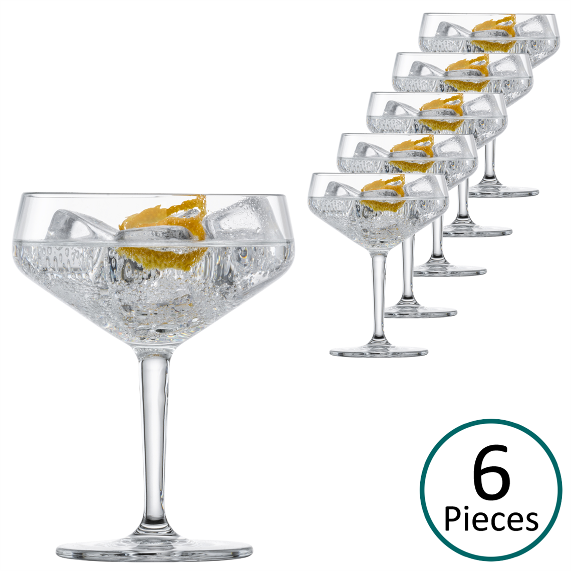 Schott Zwiesel Basic Bar Cocktail Cup Glass - Set of 6