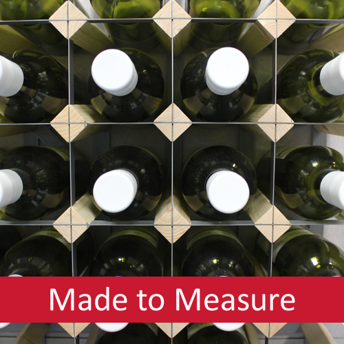 View more flat pack wine rack from our Bespoke Traditional Wine Racks range