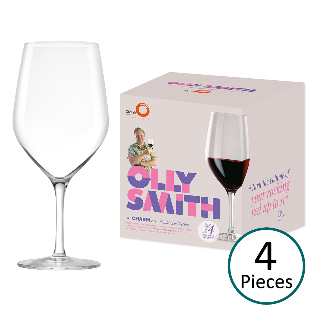 Stolzle Olly Smith Charm Collection Red Wine Glass - Set of 4