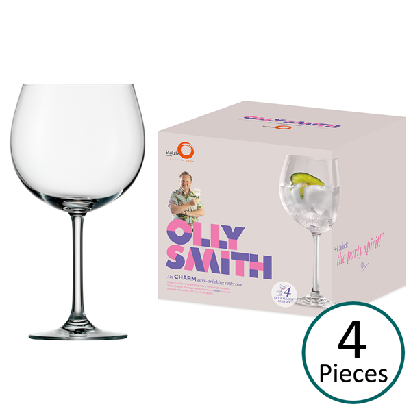 Stolzle Olly Smith Charm Collection Gin & Tonic Glass - Set of 4